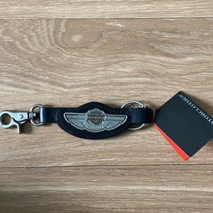 NWT Harley Davidson 100th anniv leather keychain 🏍